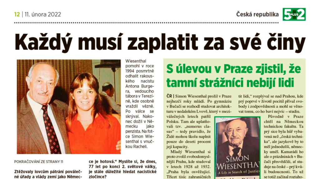 Article by the 5plus2, Czech Republic  February 2022