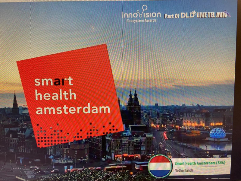 Smart Health Amsterdam (SHA) is one of the 10 final nominees at Innovision 2020