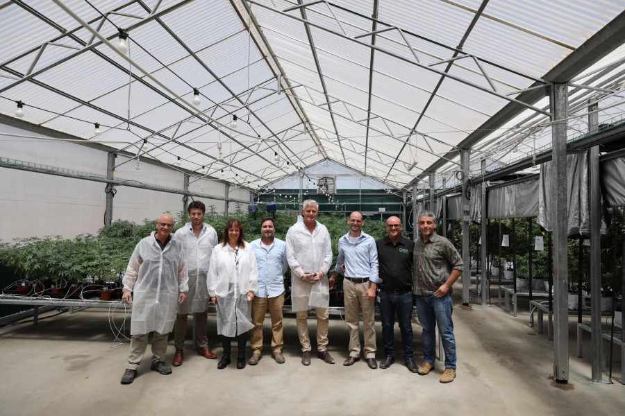 VIP visit of the Netherlands ambassador to Israel to RCK Ltd., an Israeli cannabis company